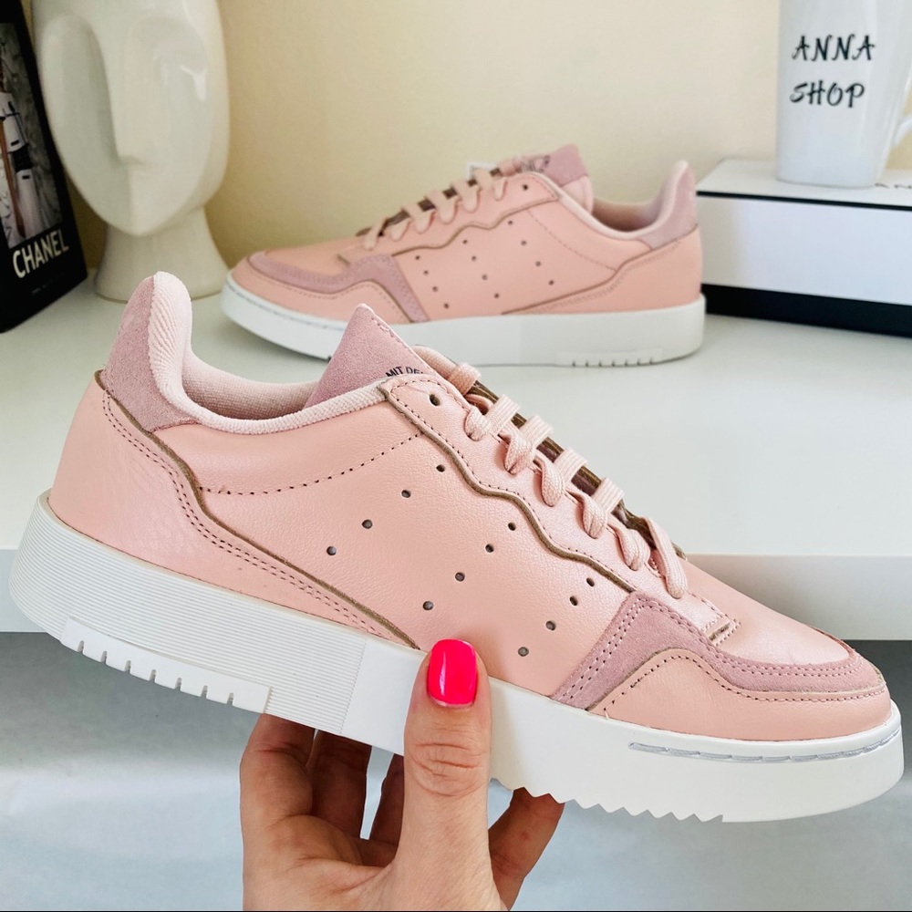 New Adidas supercourt pink shoes - Picture 2 of 9